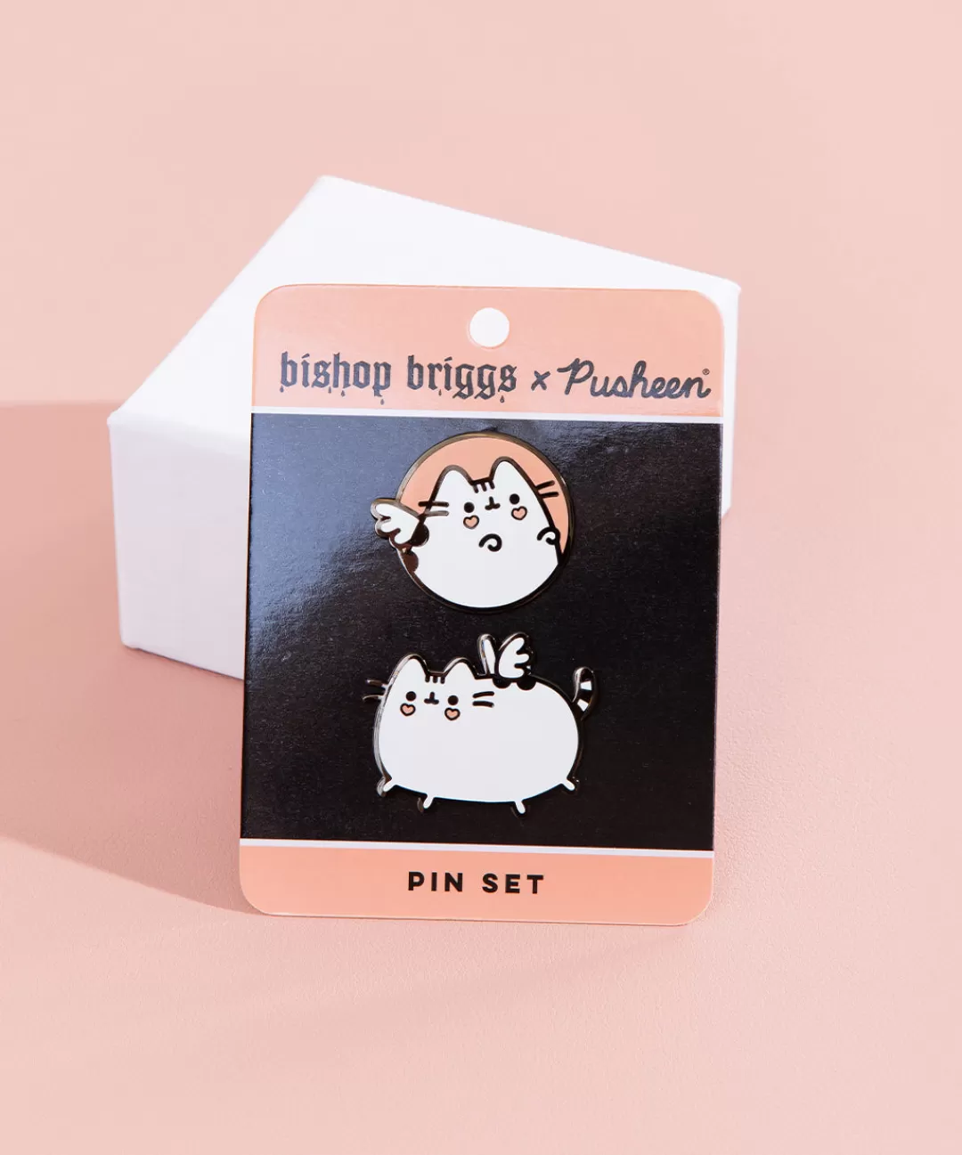 Best JinSheu Bishop Briggs X Pusheen Pin Set