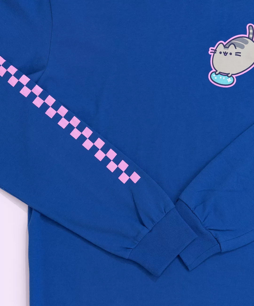 Flash Sale ACDC Gaming Pusheen Long Sleeve Print Tee
