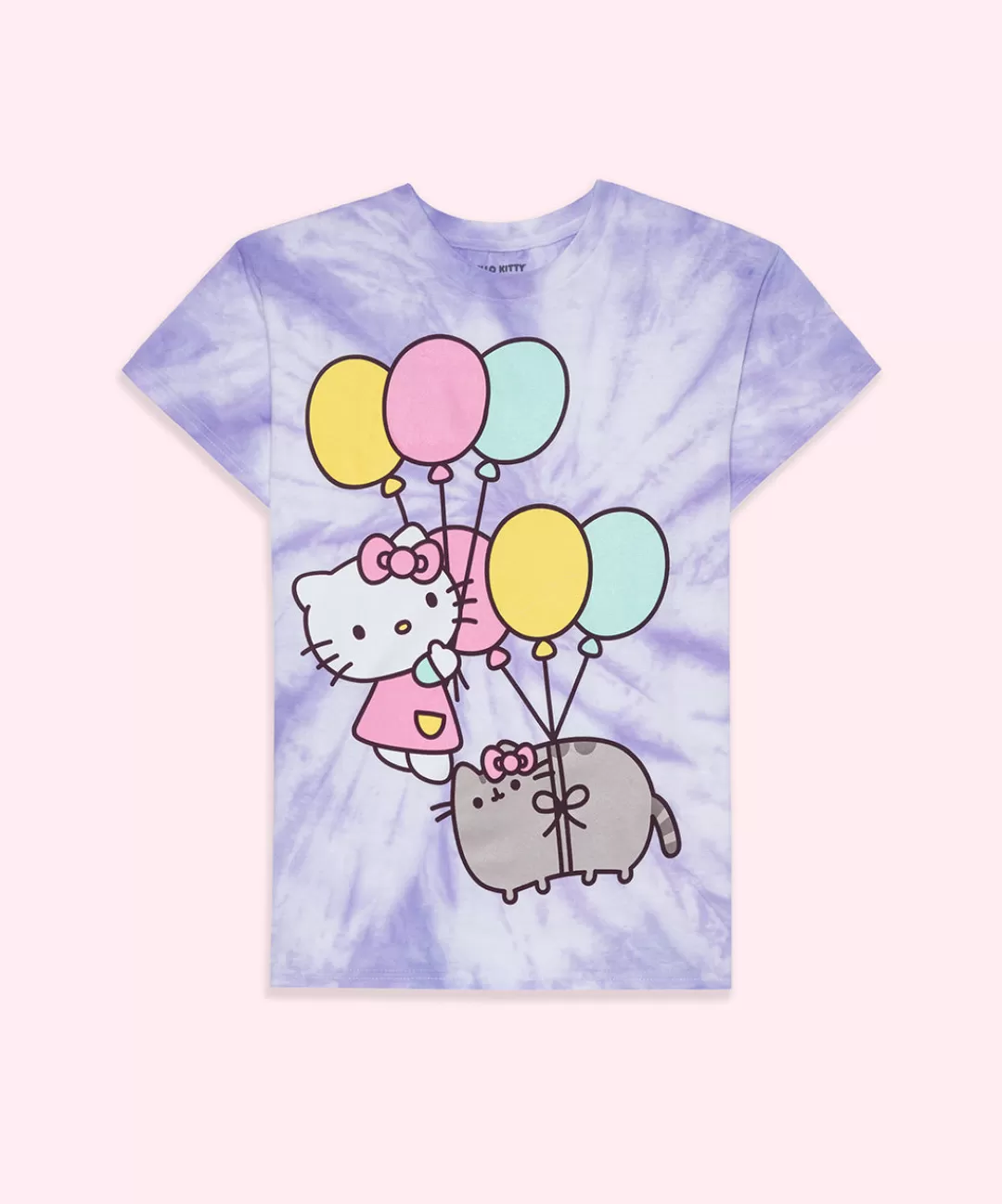 Best Hybrid Hello Kitty® X Pusheen® Purple Unisex Tee