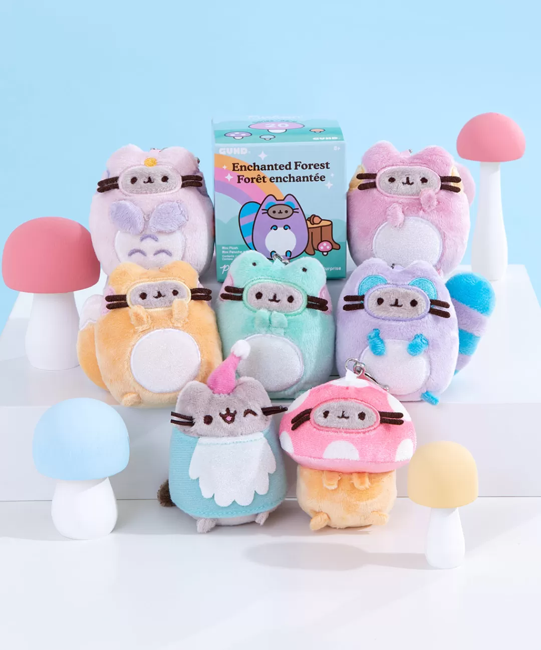 New GUND Pusheen Enchanted Forest Surprise Plush