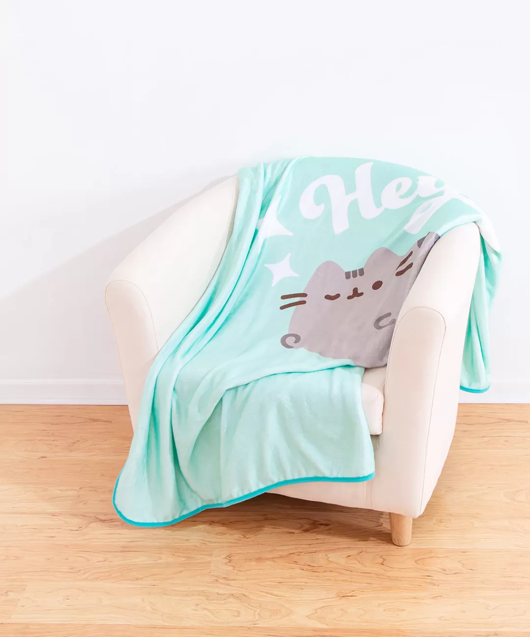 Store IML Pusheen Hey Throw Blanket