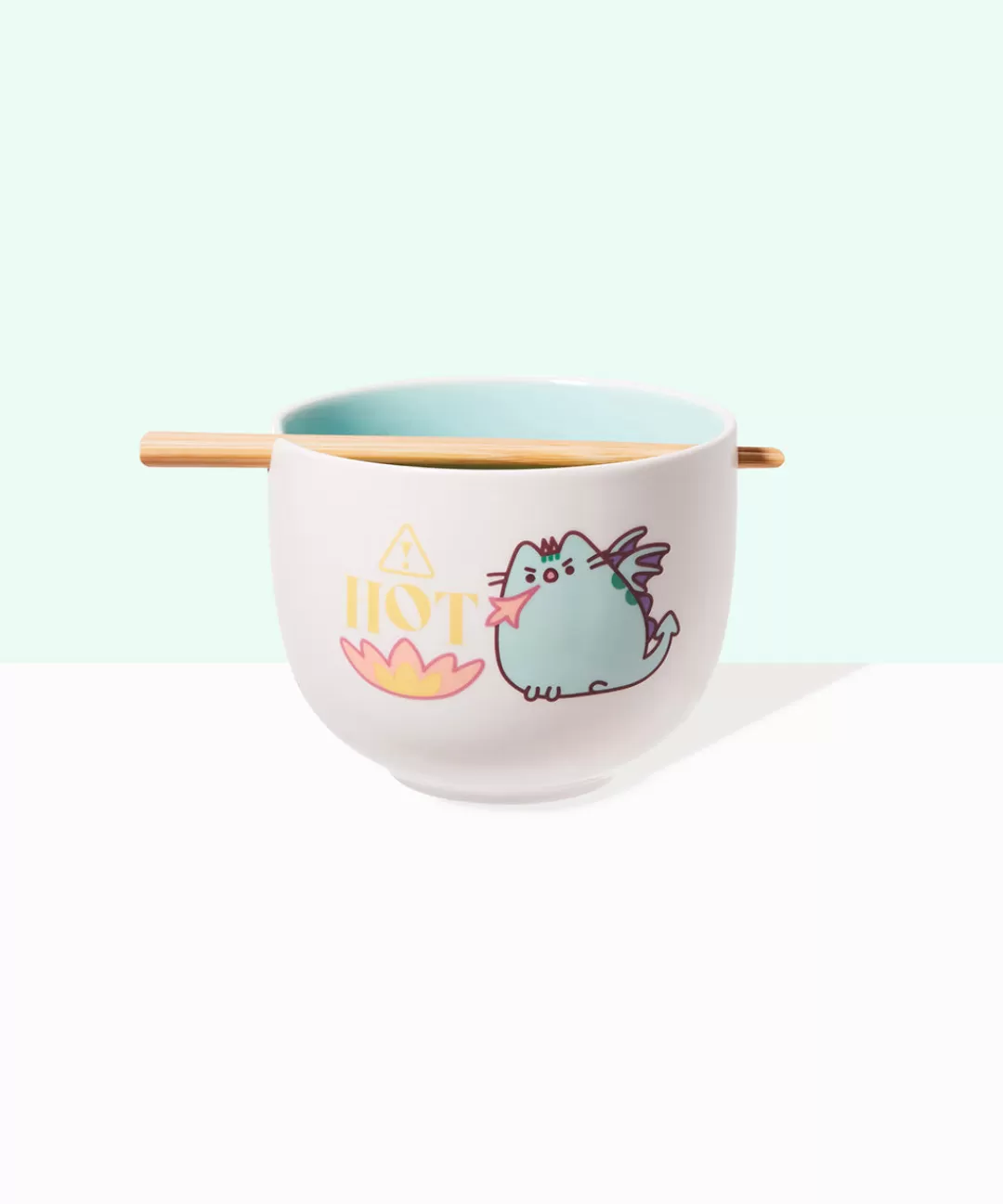 Store Enesco: ONIM Pusheen Hot Ramen Bowl & Chopstick Set