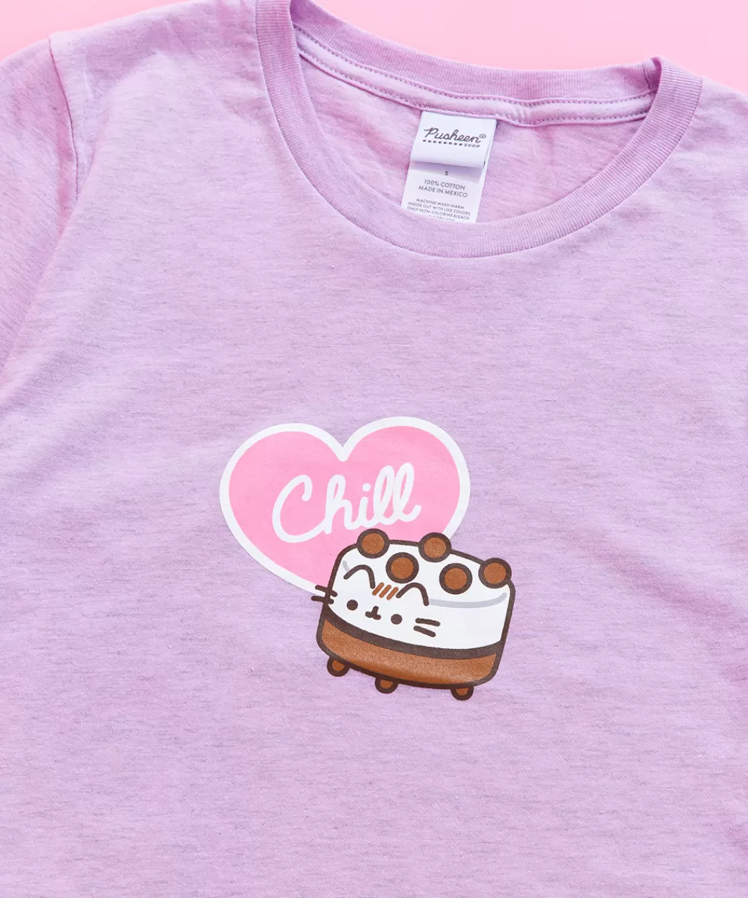 Cheap ACDC Pusheen Ice Cream Cake Unisex Tee