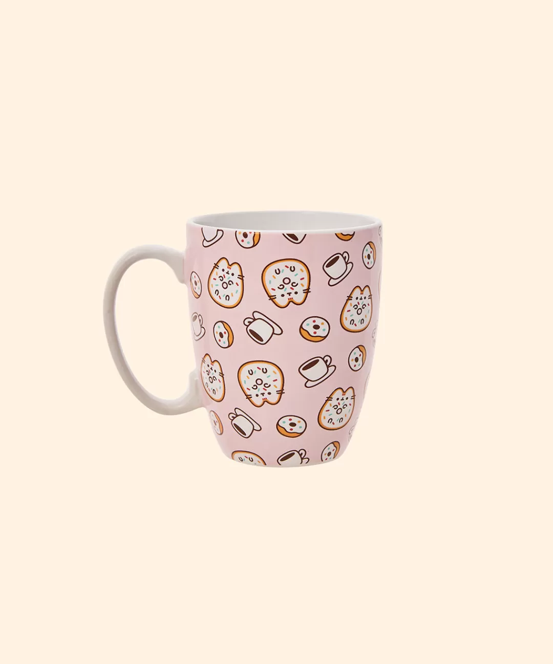 Cheap Enesco: ONIM Pusheen Pink Donuts & Coffee Mug