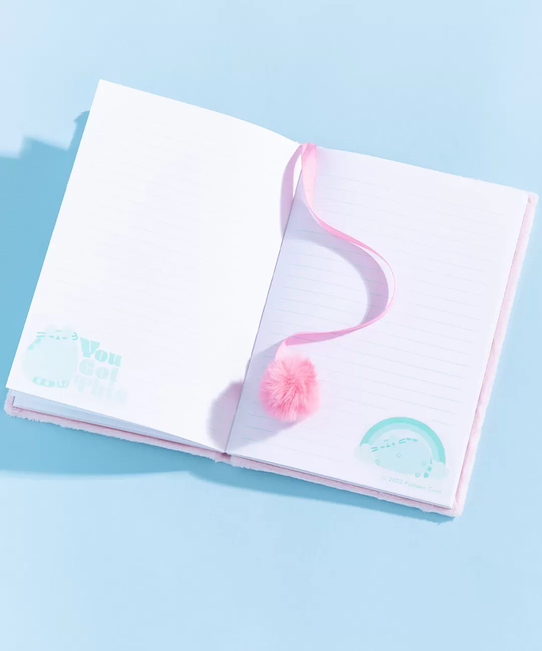 Store Blueprint Pusheen Rainbow Plush Notebook