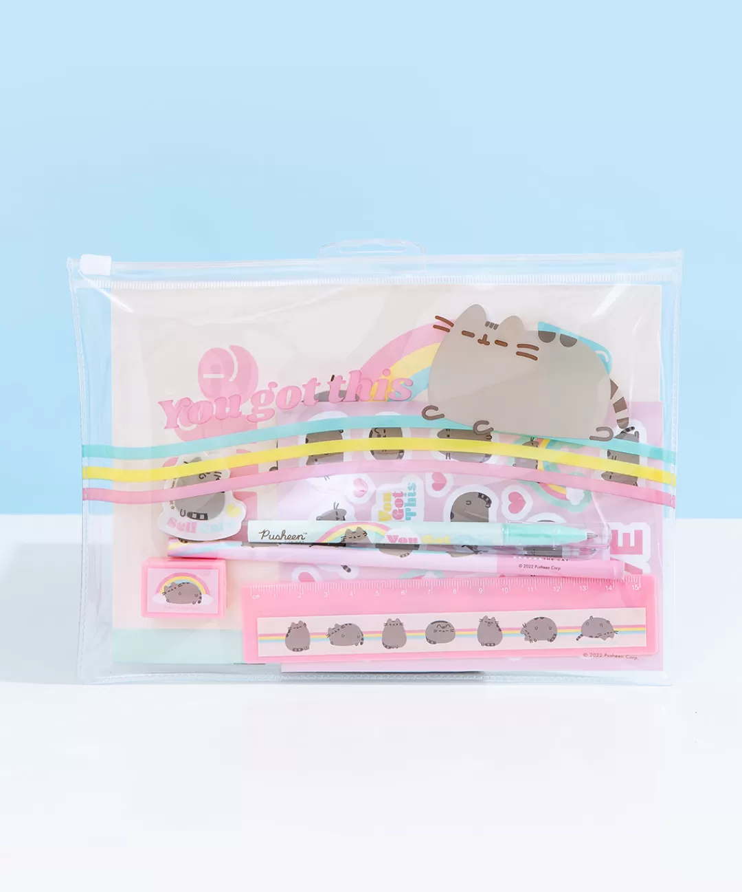 Cheap Blueprint Pusheen Rainbow Stationery Set