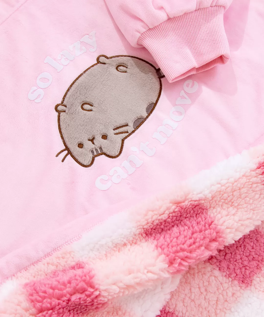 Flash Sale ACDC Pusheen Wearable Blanket Hoodie
