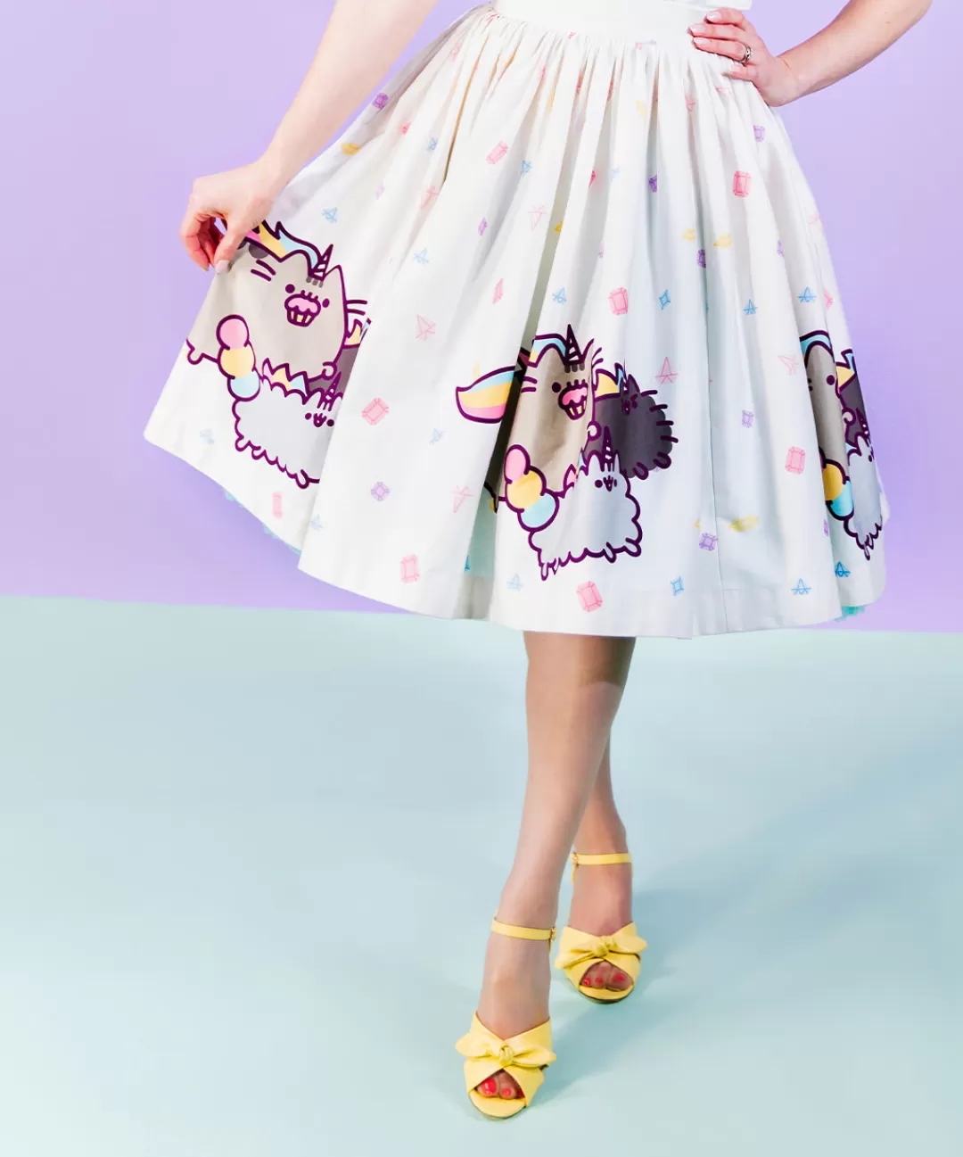 Clearance Sarsparilly Pusheenicorn Magical Jewel Skirt