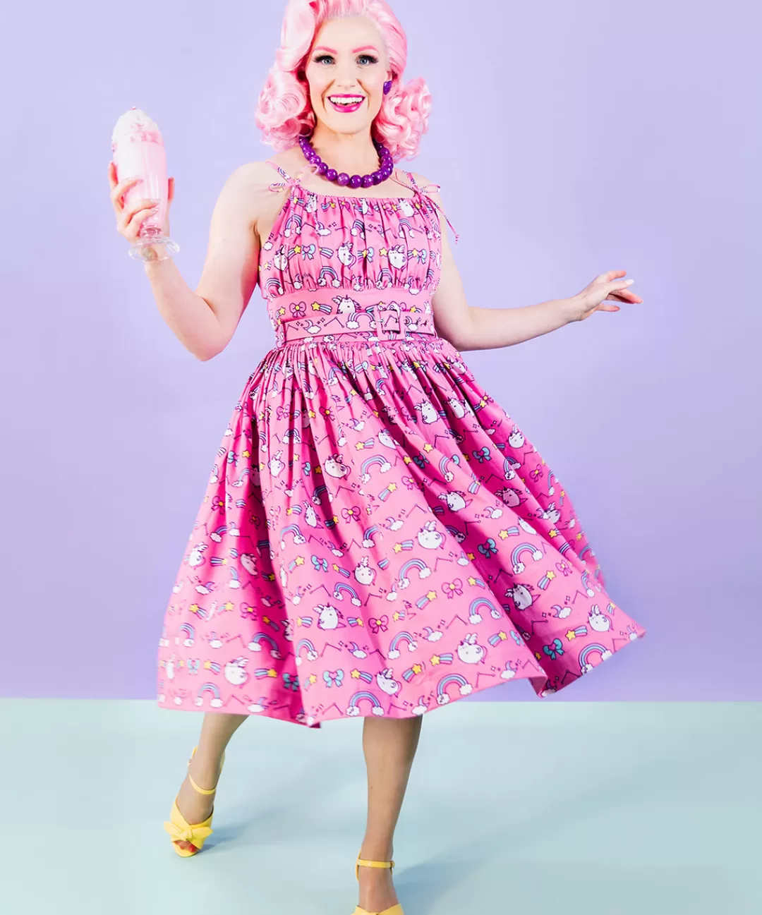 Fashion Sarsparilly Super Pusheenicorn Dreamer Dress